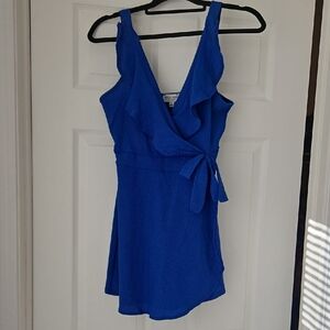 Rolla Coster Blue Wrap Dress